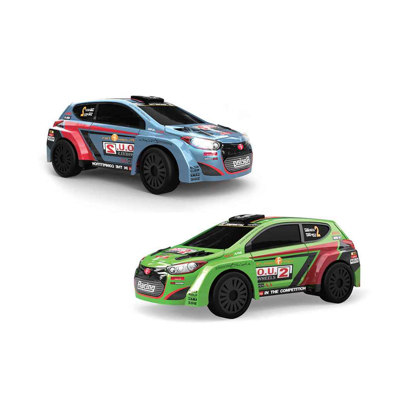D-Power Rally Monster RC Twin Pack – Blue & Green Edition (Set of 2)