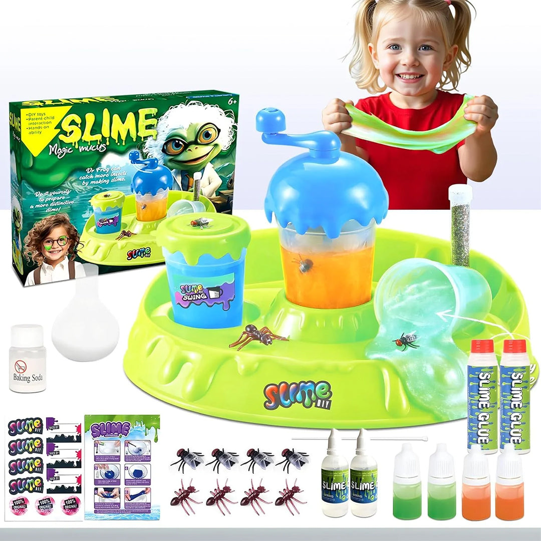 DIY Glowing Slime Factory - Kids Play Kit - Toyspry