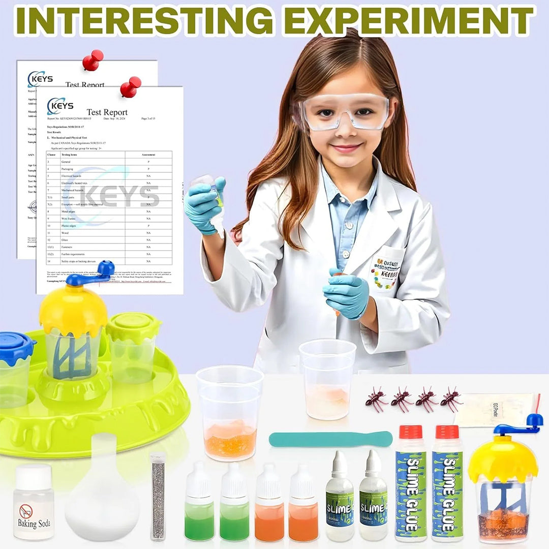 DIY Glowing Slime Factory - Kids Play Kit - Toyspry