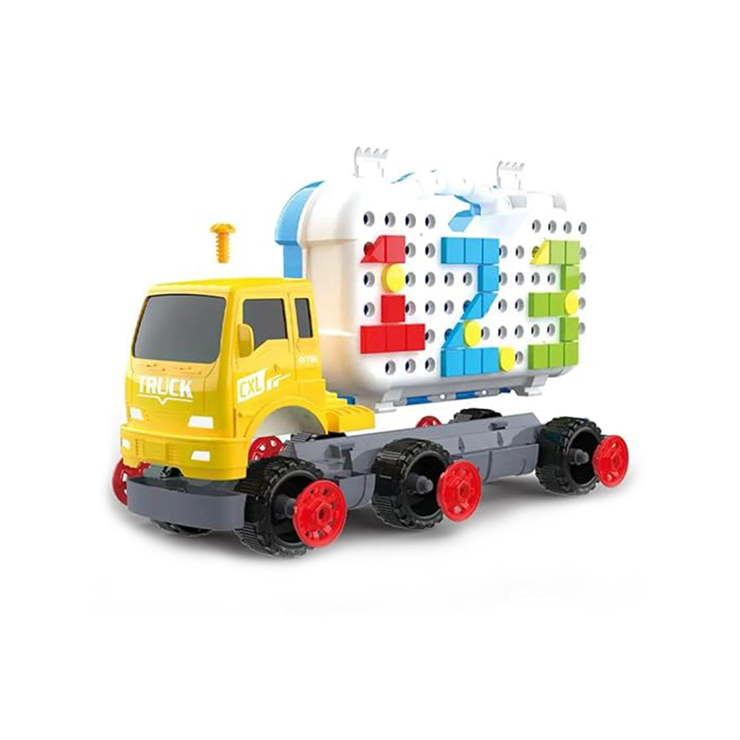 DIY Mosaic Building Blocks Set -  Educational Engineering Learning Toy for Kids - 242 Pieces