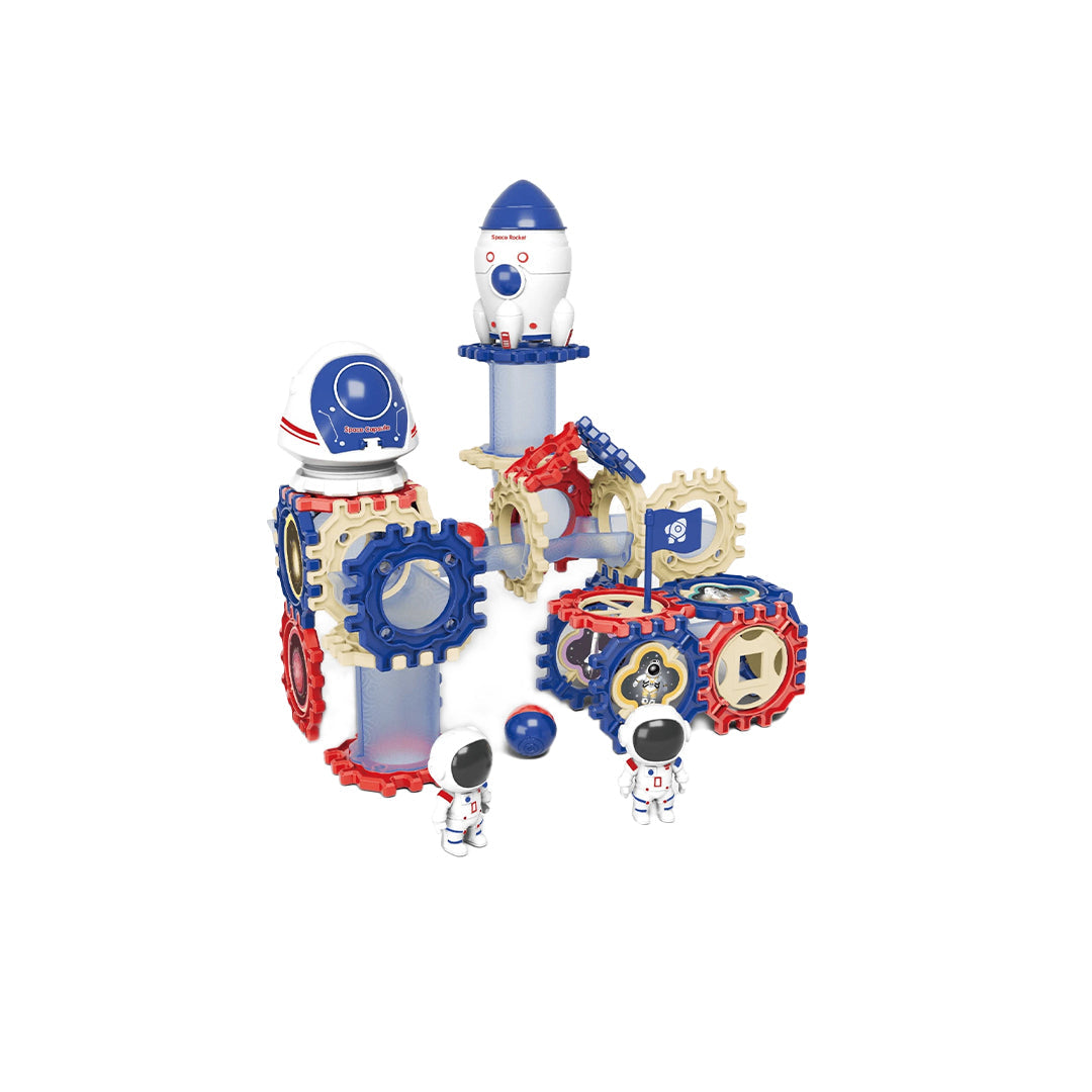 77-Piece DIY Space Construction Blocks Set