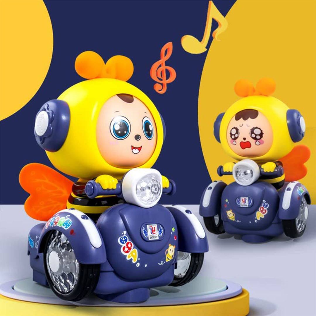Dancing Bee Moving Toy with Music & Lights - Toyspry