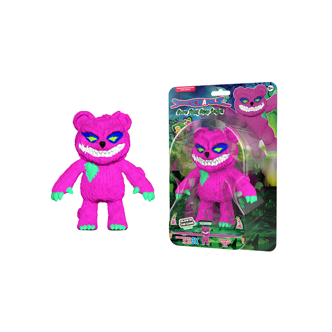 Stretchapalz Glohype Monster - Glow-in-the-Dark Plush Toy - Toyspry