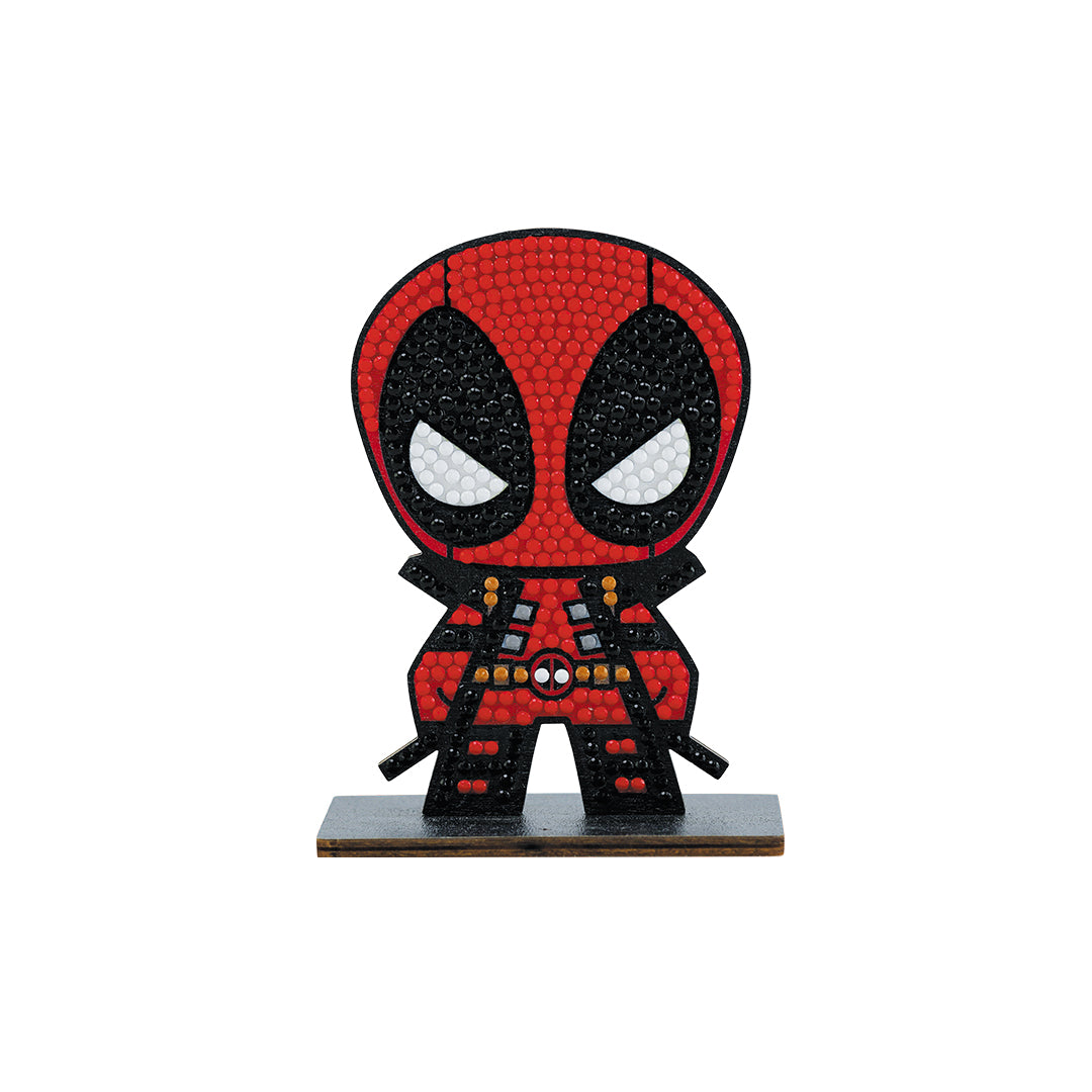 Deadpool Crystal Art Buddy - Marvel Diamond Painting Craft Kit