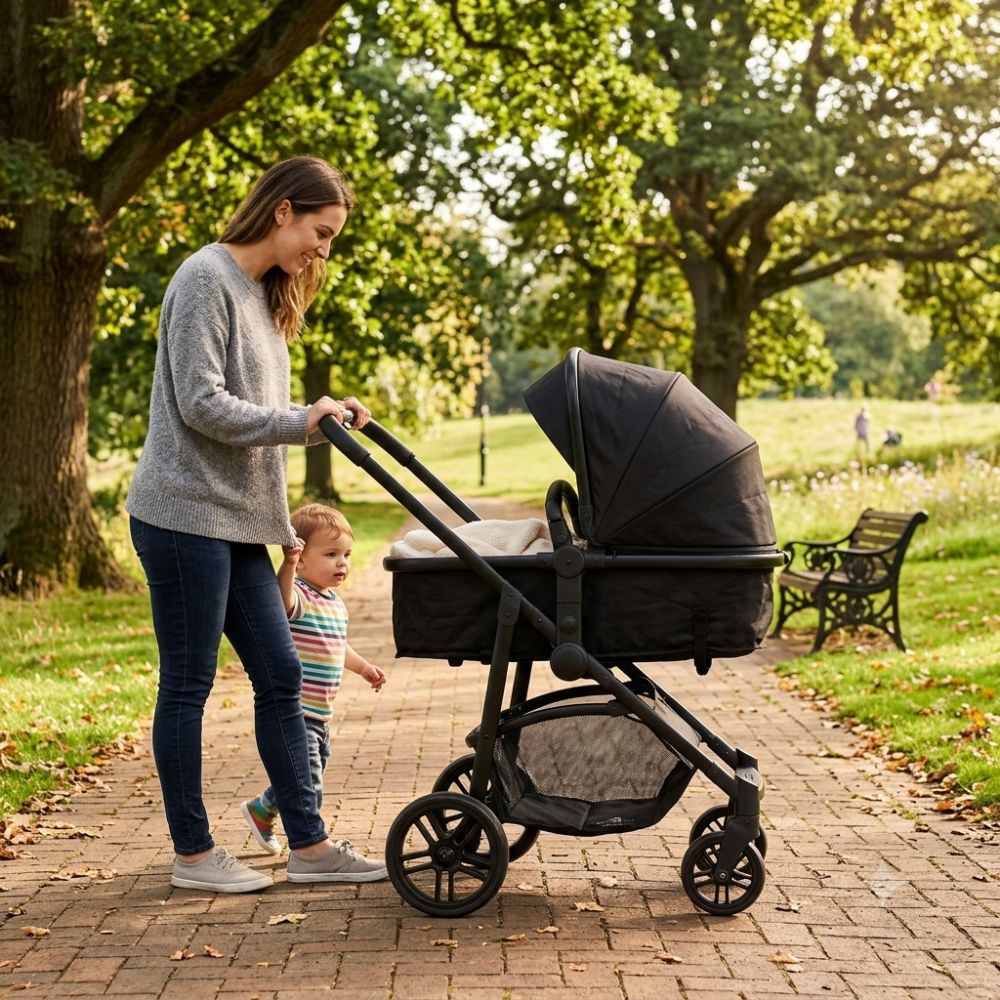 Delta Children 2-in-1 Ultralight Baby Stroller