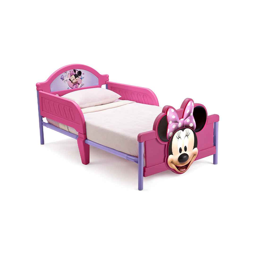 Delta Children Minnie Mouse 3D - Toddler Bed - Toyspry