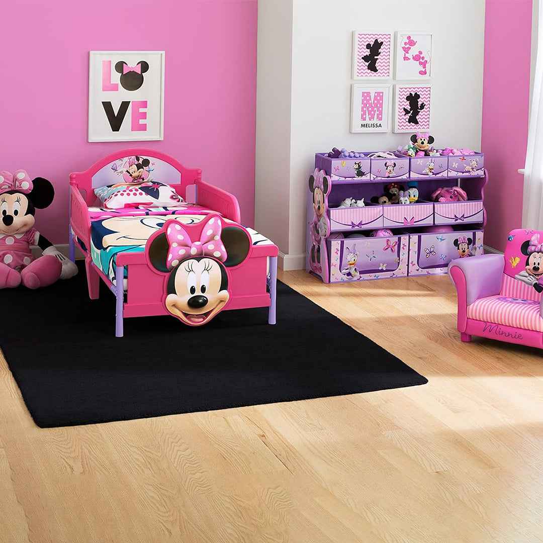 Delta Children Minnie Mouse 3D - Toddler Bed - Toyspry