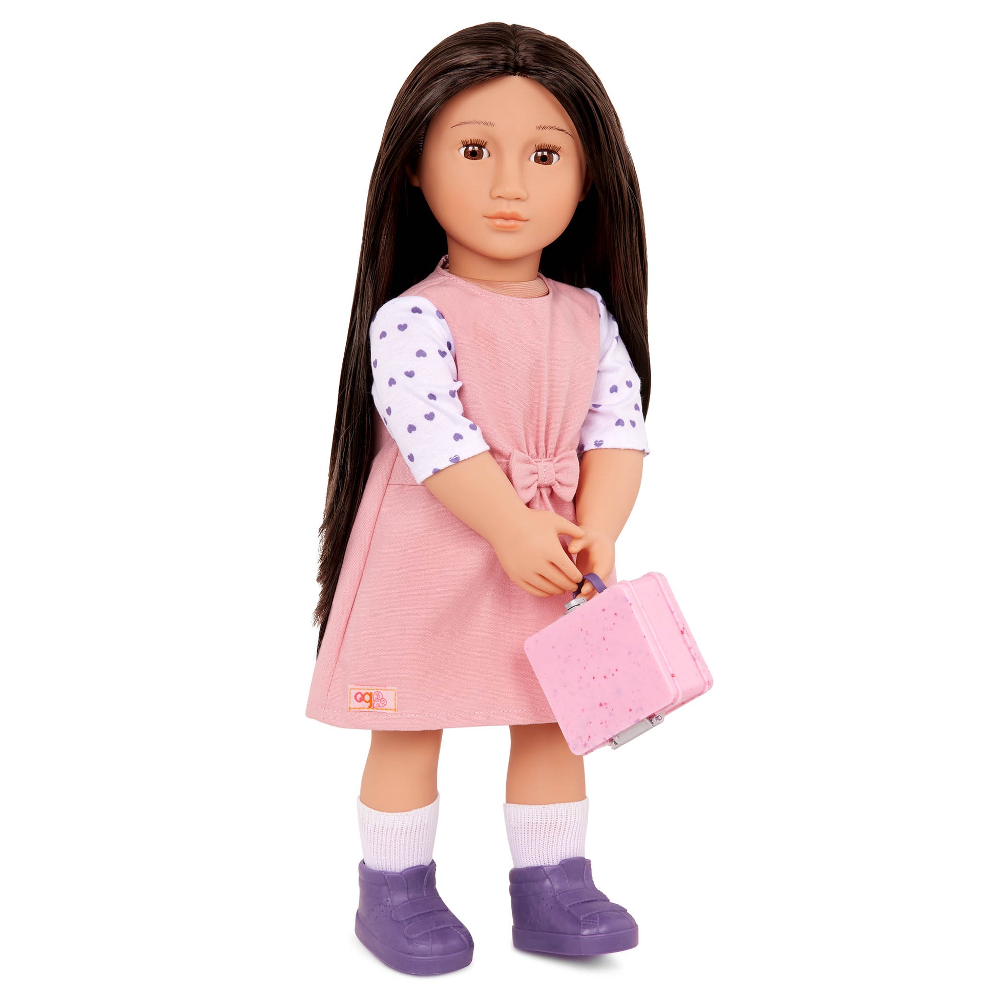 Our Generation Lin Deluxe School Doll with Accessories - 18-inch Play Doll for Girls