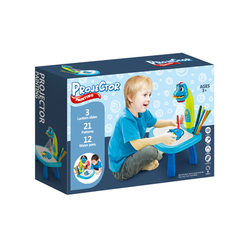 Dinosaur Projector Drawing Toy & Learning Art Table Kit
