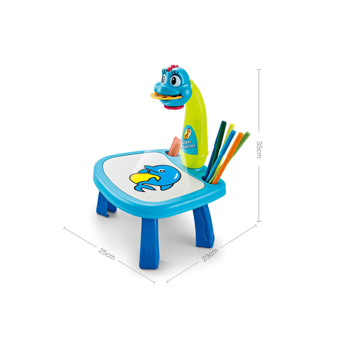 Dinosaur Projector Drawing Toy & Learning Art Table Kit