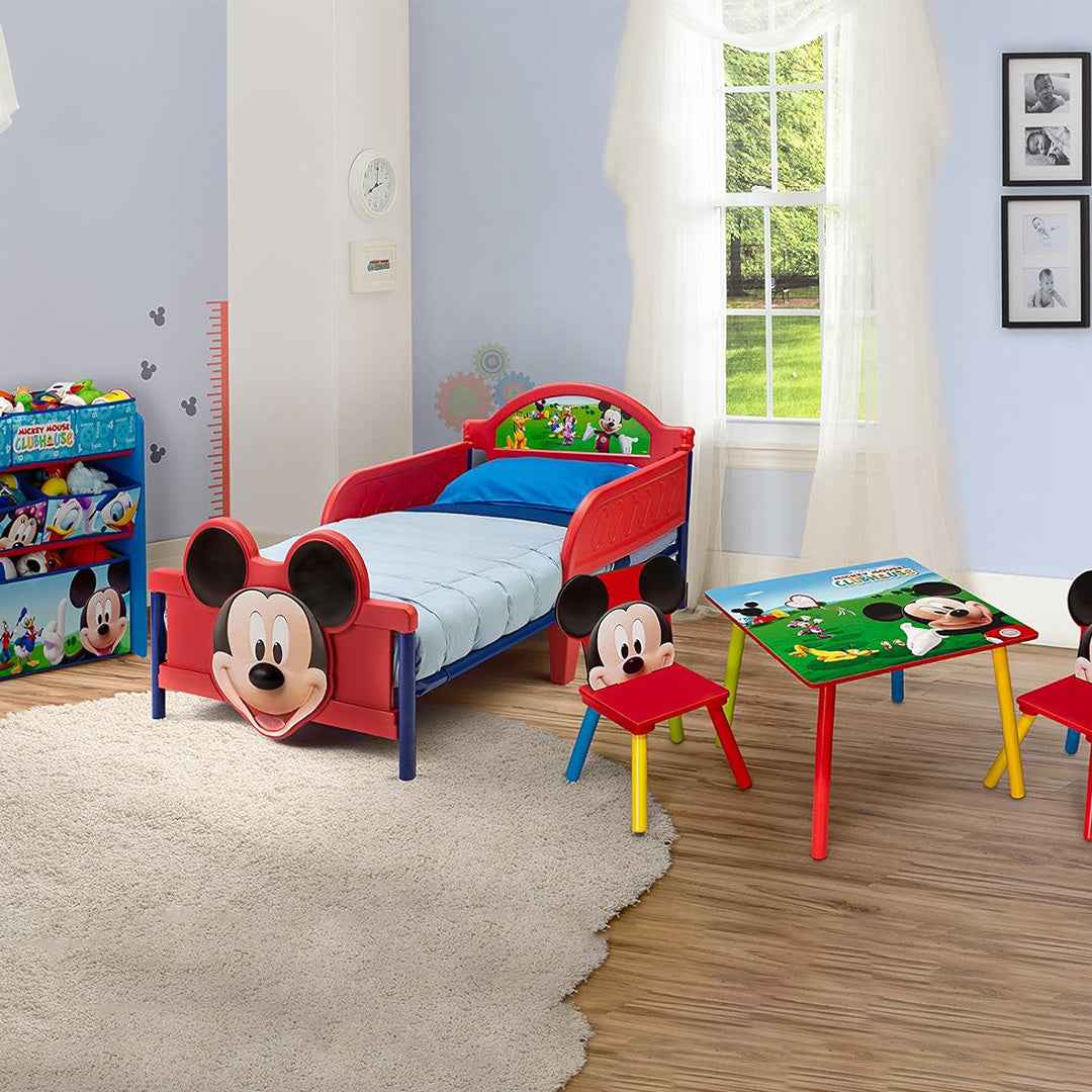Delta Children Mickey Mouse 3D - Plastic Toddler Bed