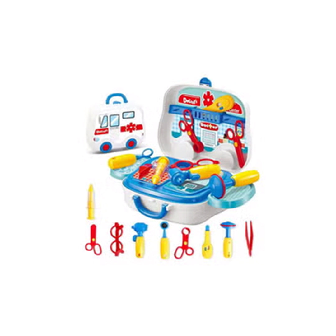 Kids Doctor Play Set with Portable Medical Suitcase - Toyspry