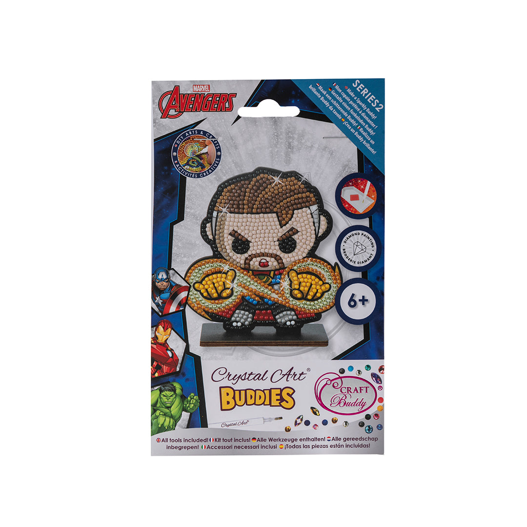 Craft Buddy Marvel Dr. Strange Crystal Art Budd - Toyspry