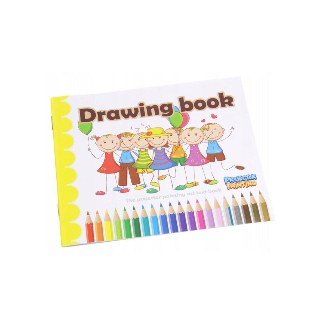 Kids Drawing Projector Art Toy with 24 Slides - Toyspry