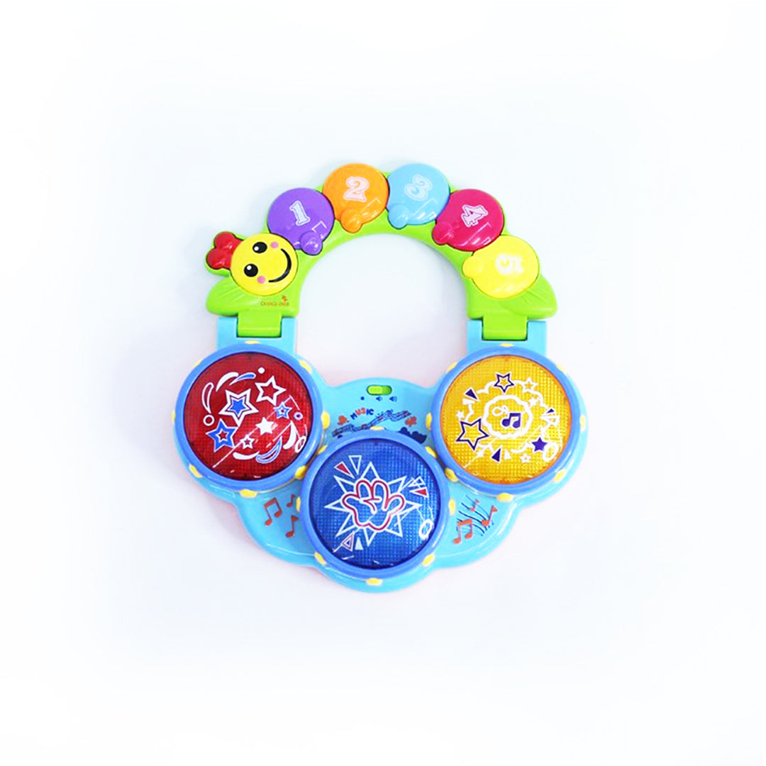 Baby Hand Drum Electronic Organ Set - Musical Toy with Lights and Sounds