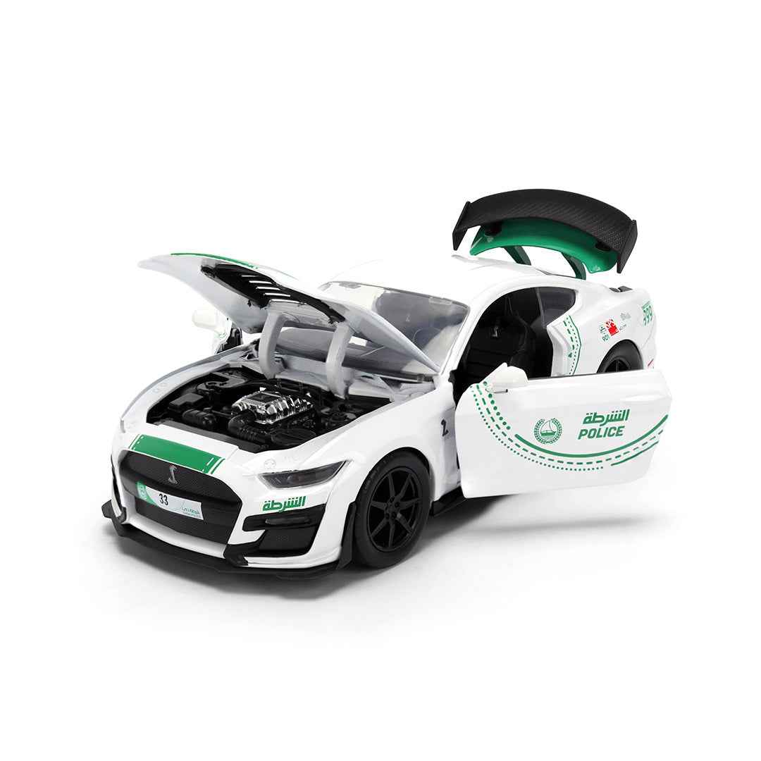 Jada Dubai Police Ford Mustang 1:24 Scale Model