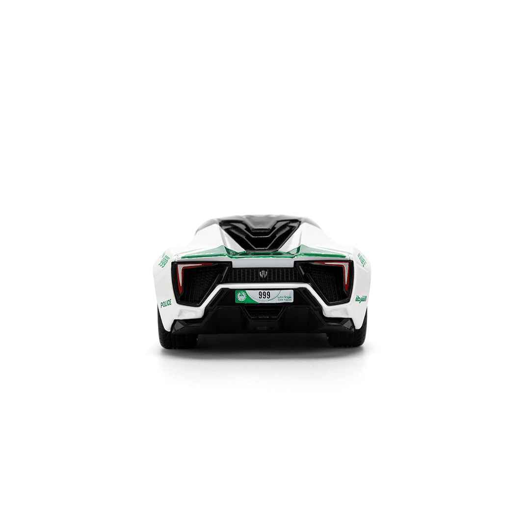 Jada Dubai Police Lykan HyperSport - 1:32 Diecast Model Car - Toyspry