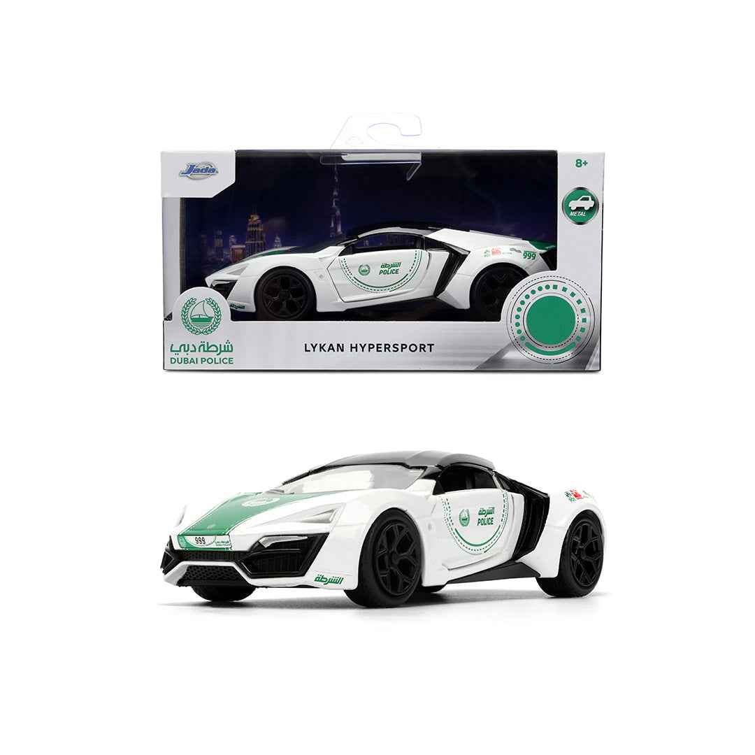 Jada 1:32 Dubai Police Lykan HyperSport Diecast Model Car