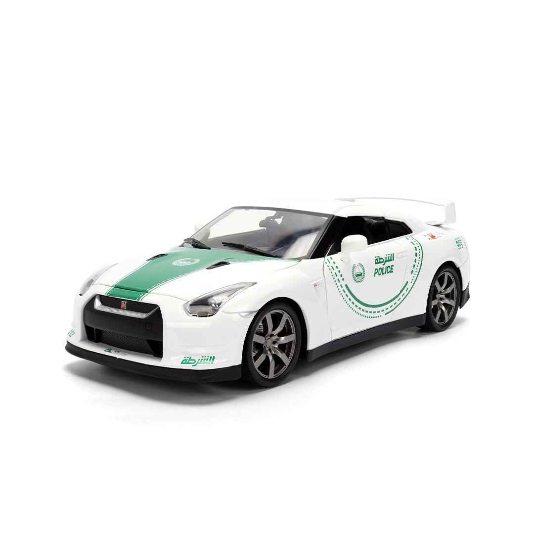 Jada 1:18 Scale Dubai Police Nissan GT-R Diecast Car Model