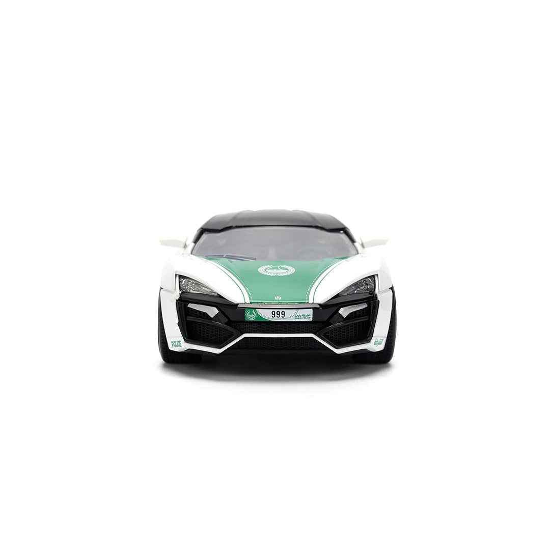 Jada Dubai Police HyperSport - 1:24 Diecast Model Car - Toyspry