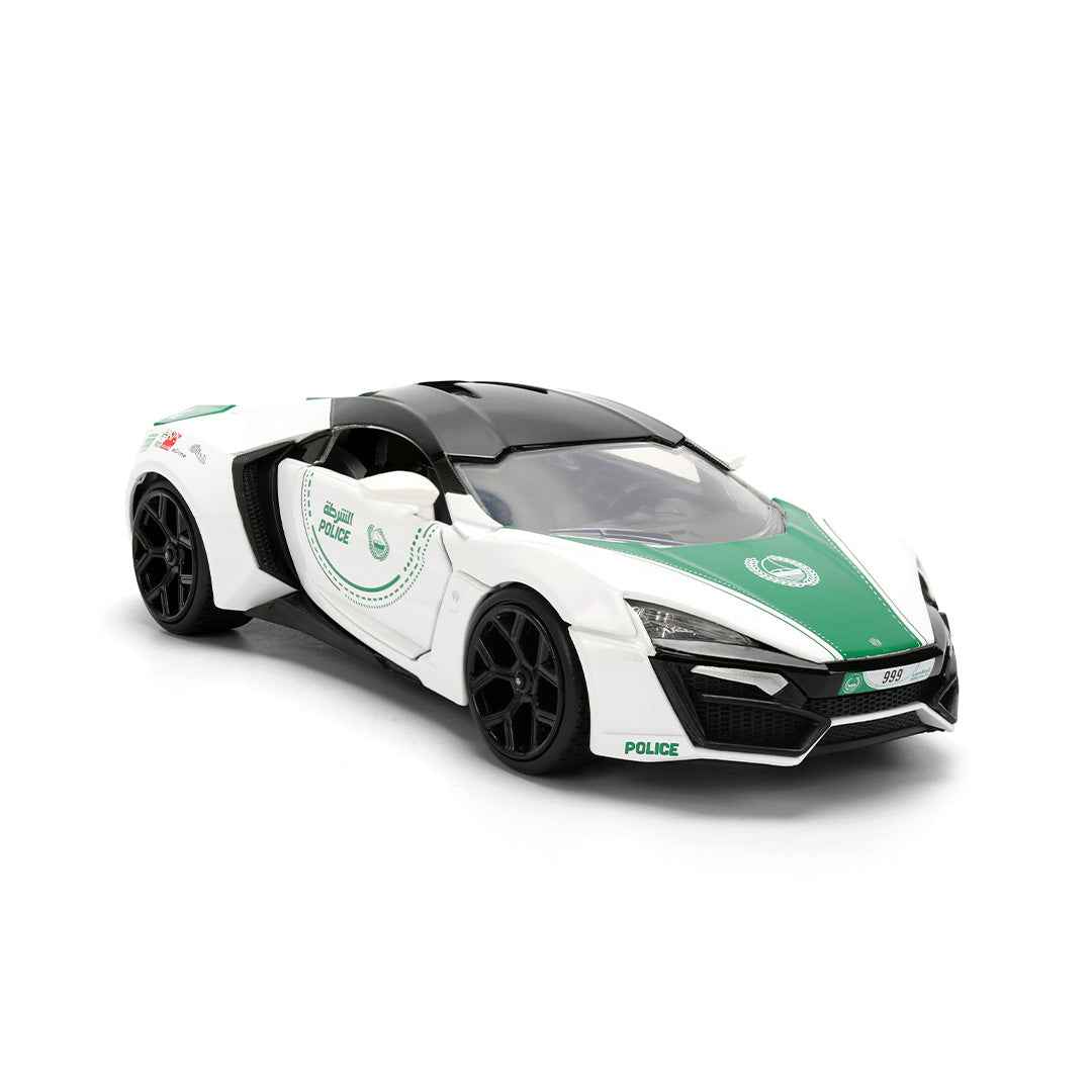 Jada Dubai Police HyperSport - 1:24 Diecast Model Car - Toyspry
