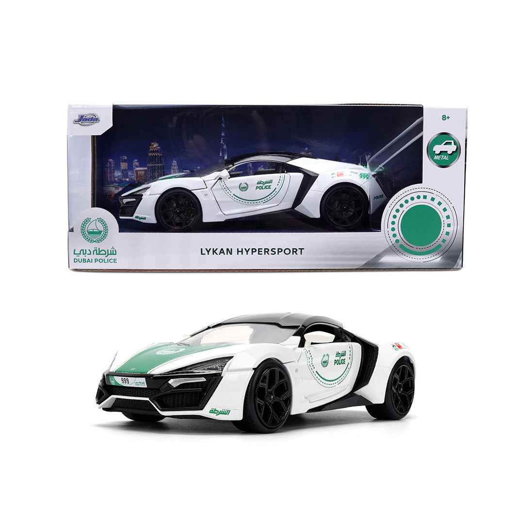 Jada Dubai Police HyperSport - 1:24 Diecast Model Car