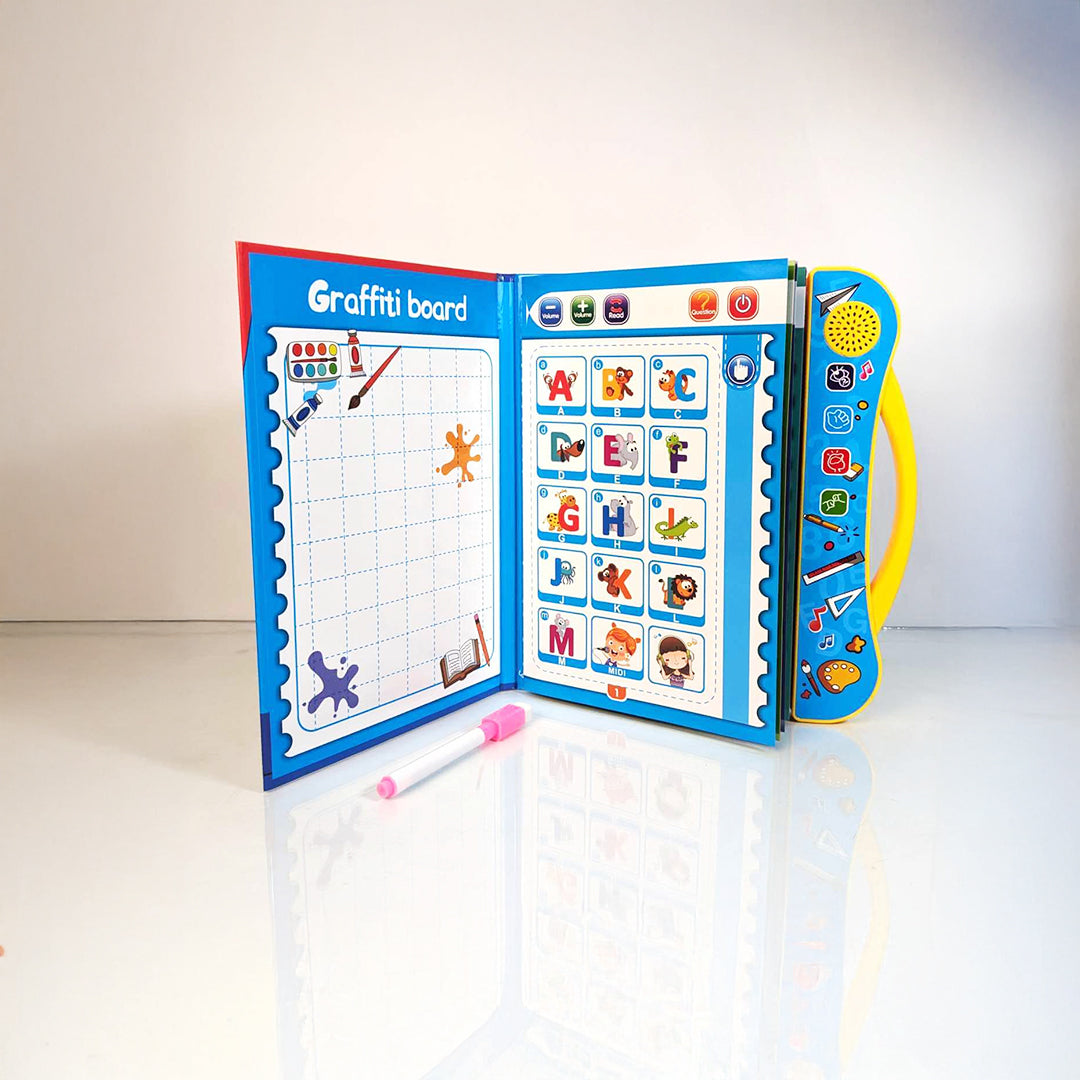 Interactive Educational Phonetic Book - Musical E-Learning Toy - Toyspry
