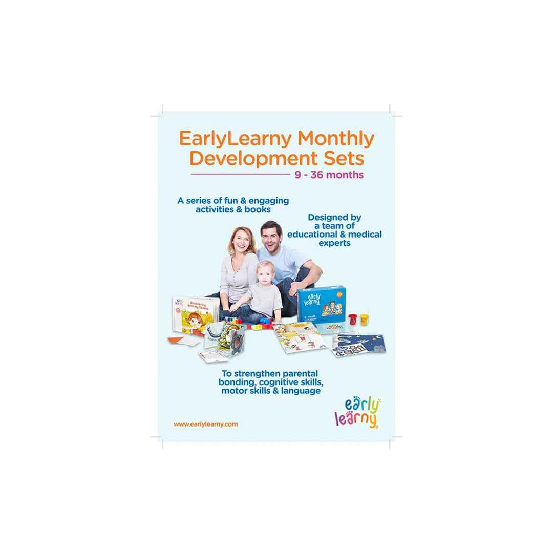 EarlyLearny Activity & Development Set - 10th Month Kit - Toyspry