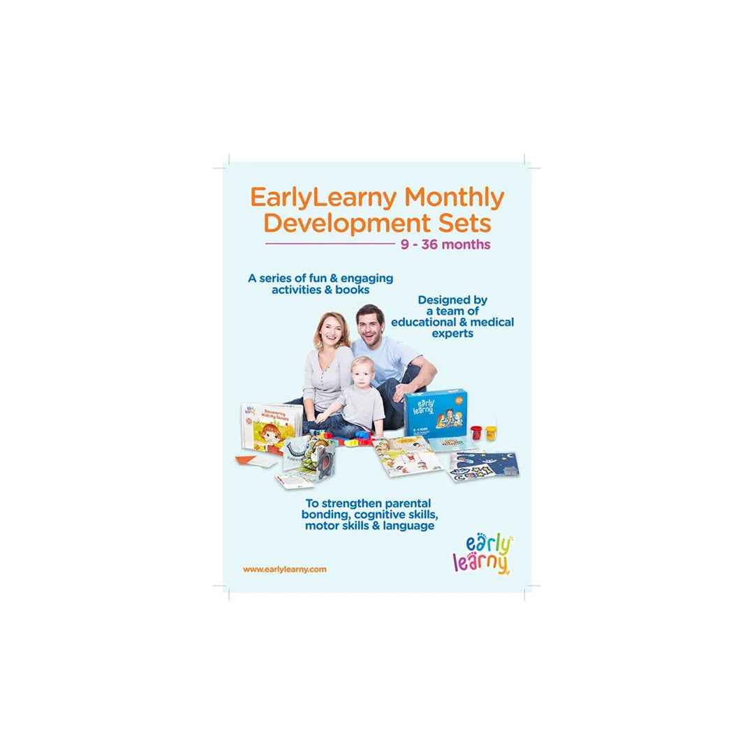EarlyLearny Activity & Development Set - 9th Month Kit - Toyspry
