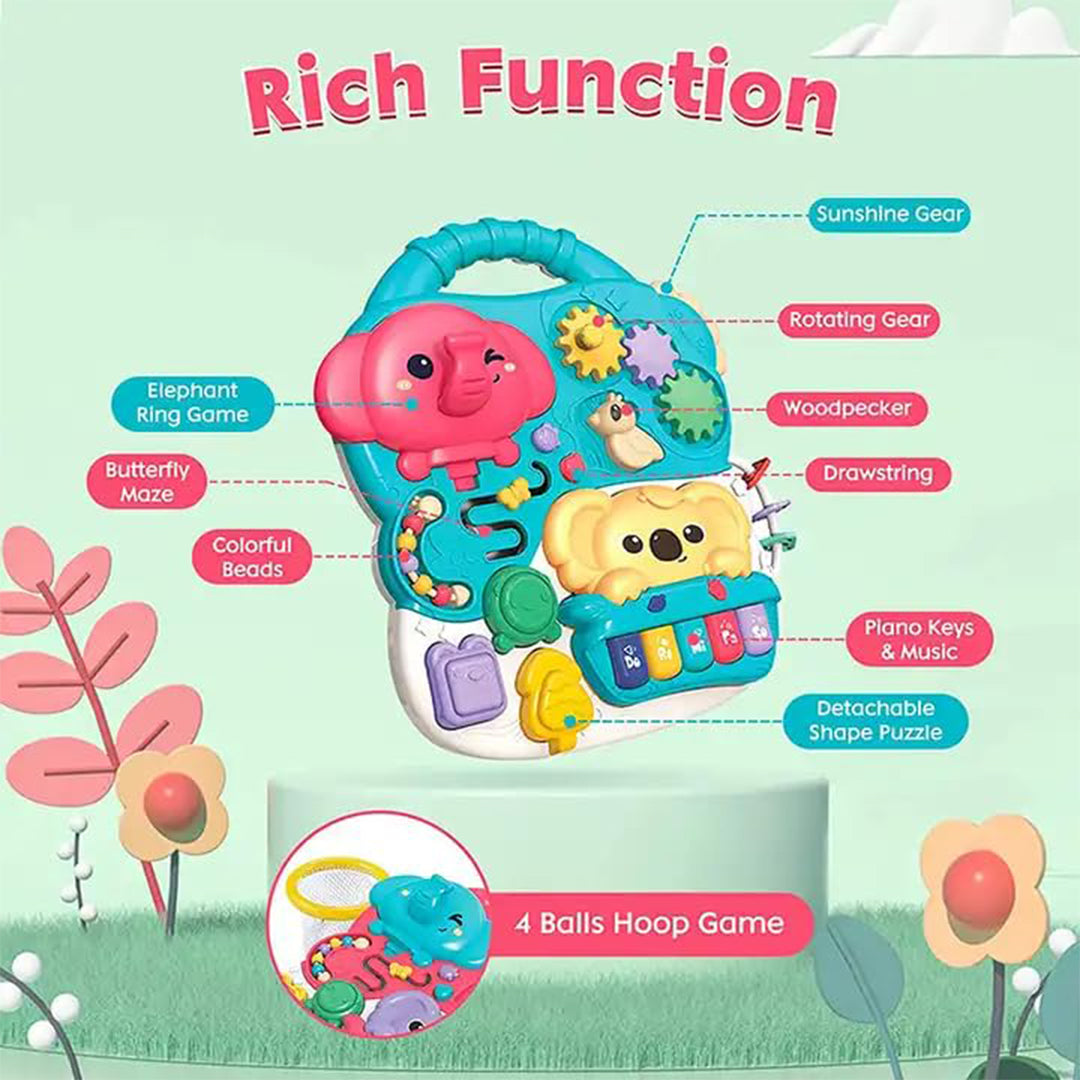 Early Educational Activity Centre: Multifunctional Baby Music Learning Toy for Toddlers