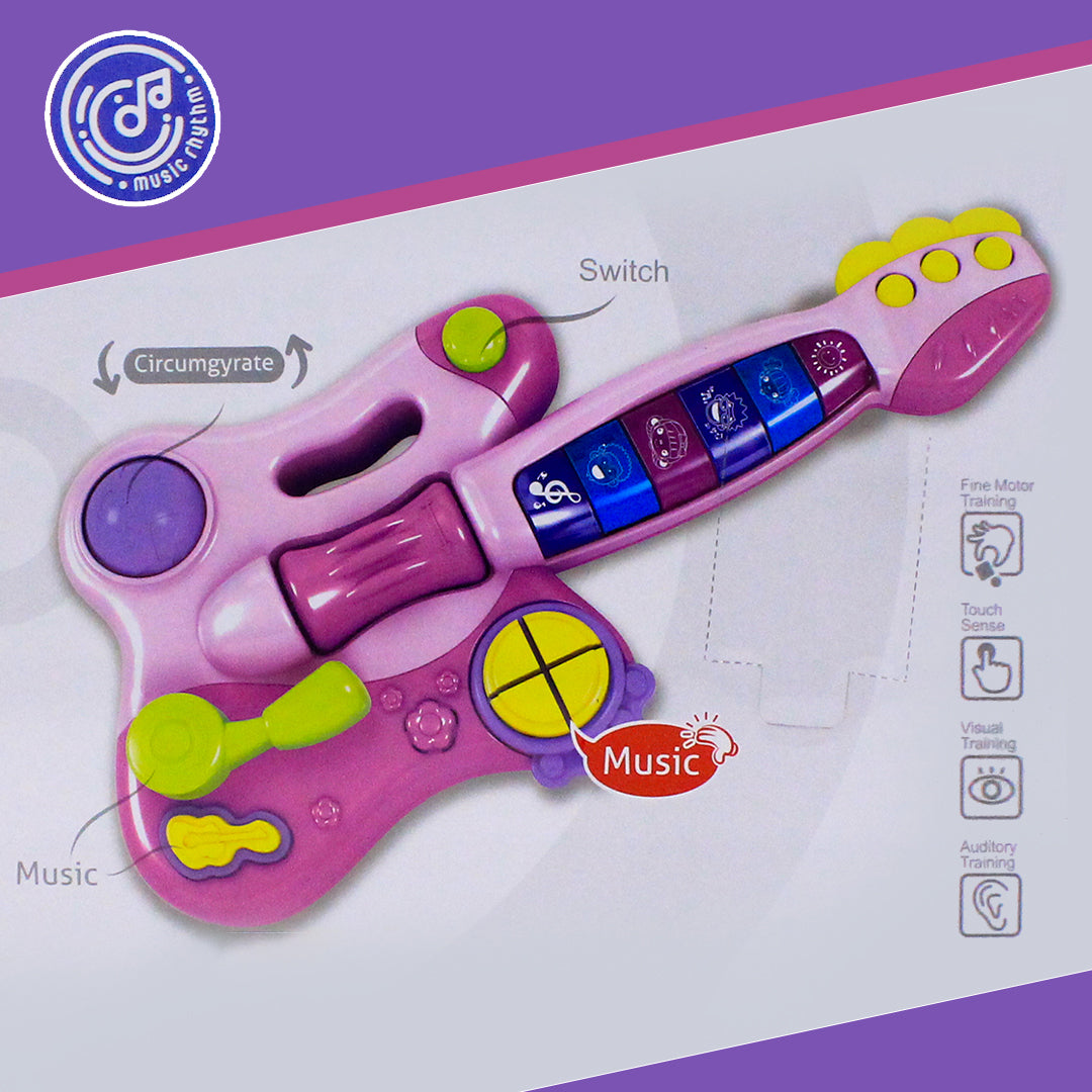 Educational Baby Guitar - Musical Toy with Lights & Sounds - Toyspry