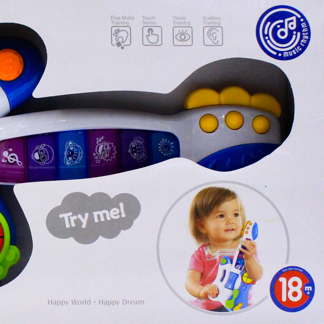 Educational Baby Guitar - Musical Toy with Lights & Sounds - Toyspry