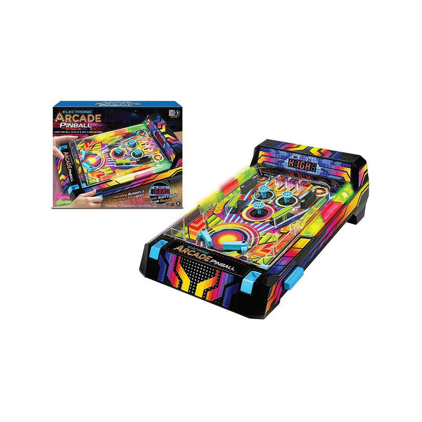 Electronic Arcade Pinball Game for Kids | Portable Reflex & Focus Educational Toy