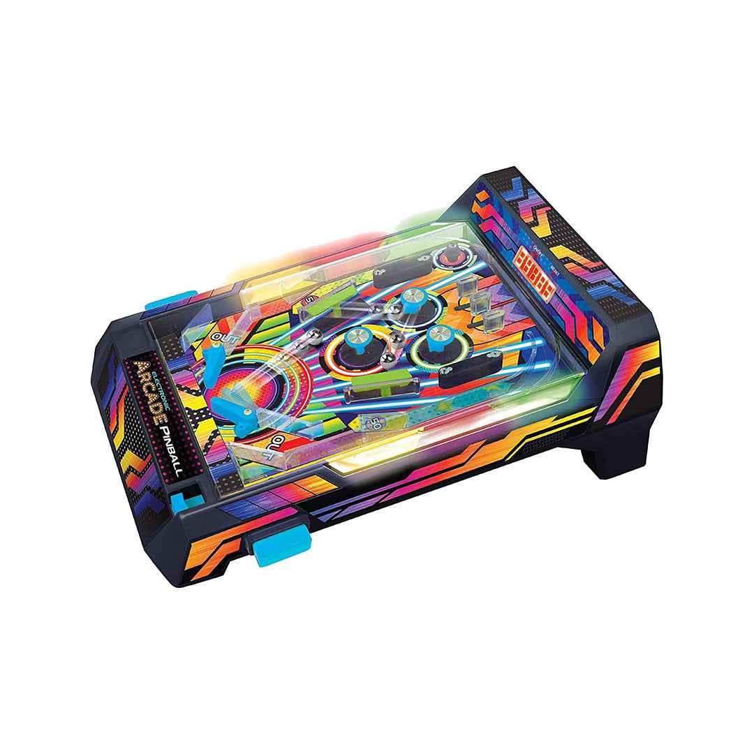 Electronic Arcade Pinball Game Portable Desktop Toy - Toyspry