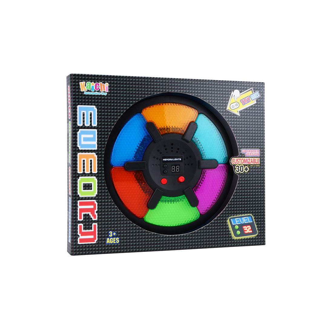 Electronic Memory Game for Kids: Light & Sound Brain Teaser - Toyspry