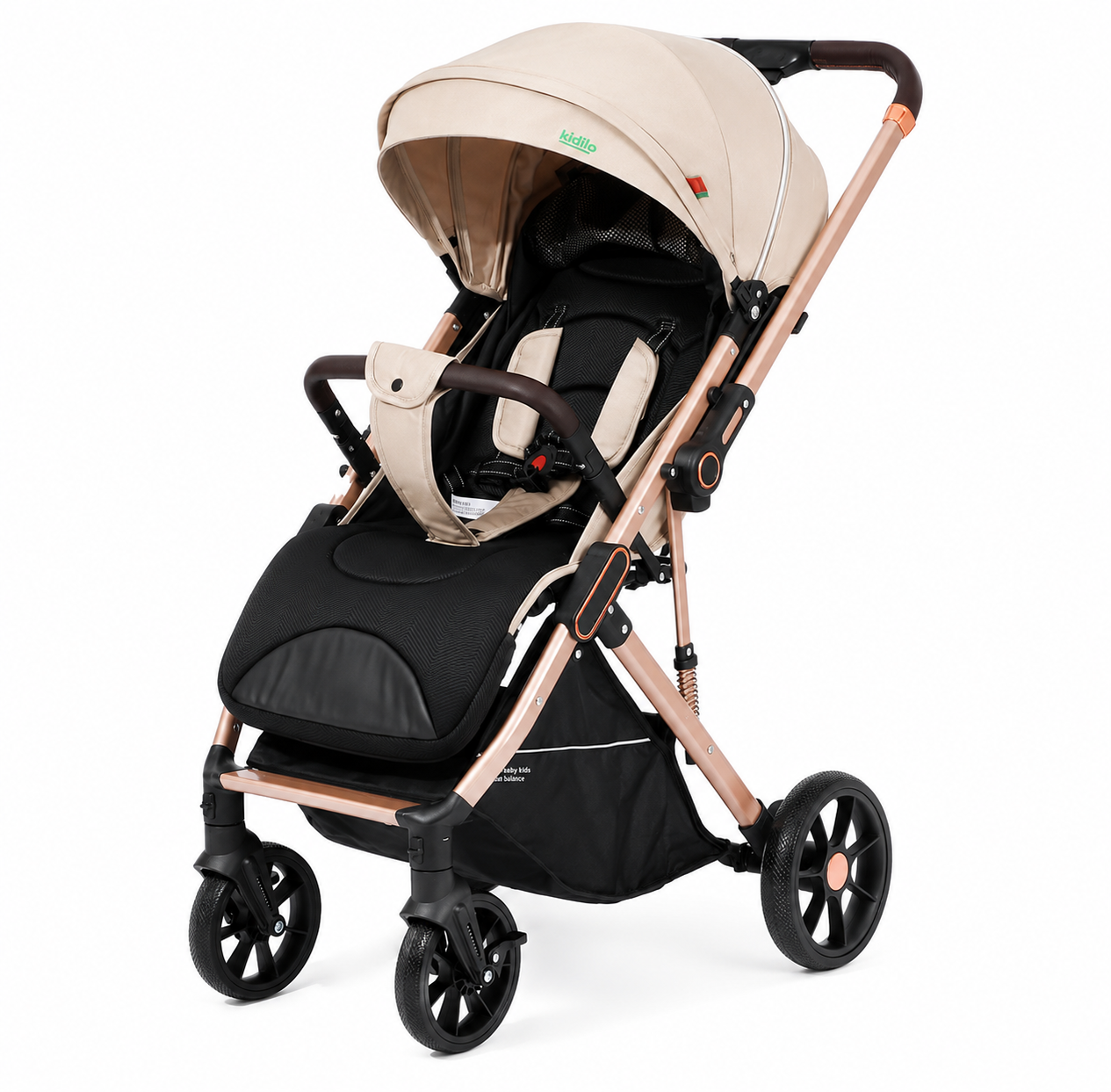 Beige Factual Toys Kidilo Stroller | Baby Strollers | Buy UAE – Toyspry
