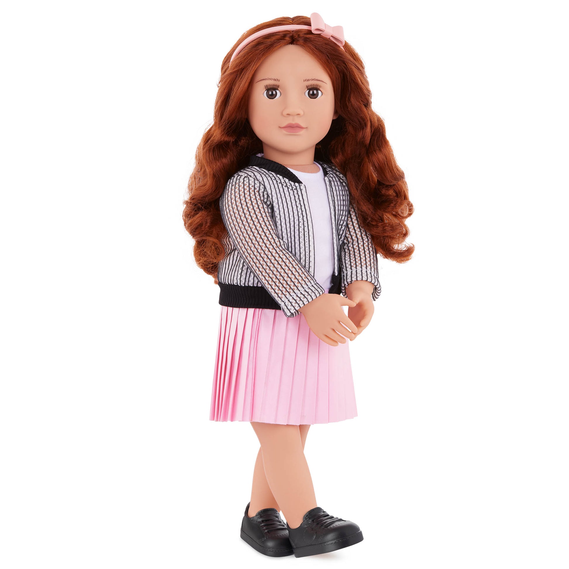 Our Generation Jacinta 18-inch Fashion Doll with Jacket & Skirt