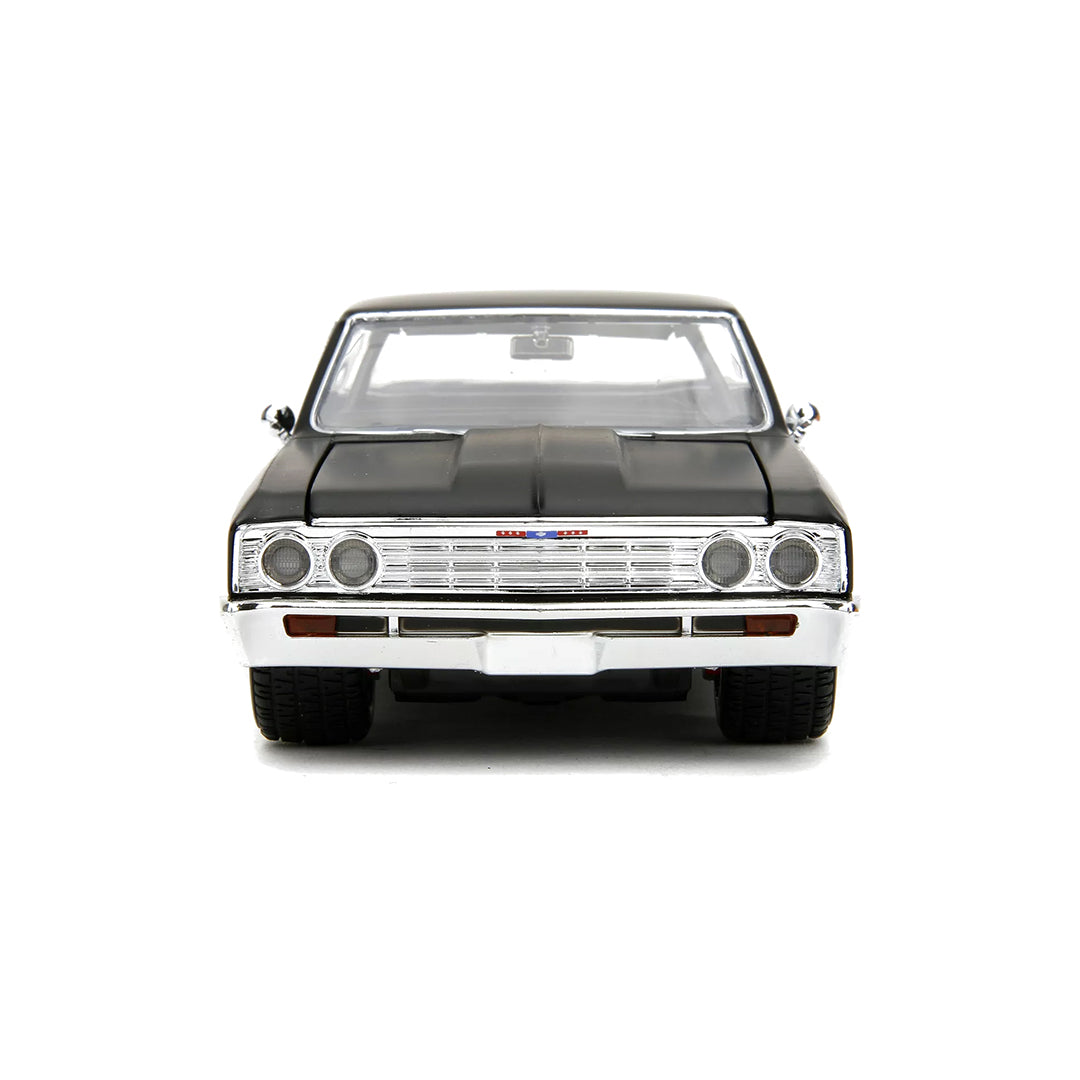 Fast & Furious 1967 El Camino Diecast: 1:24 Black Model (Fast X)