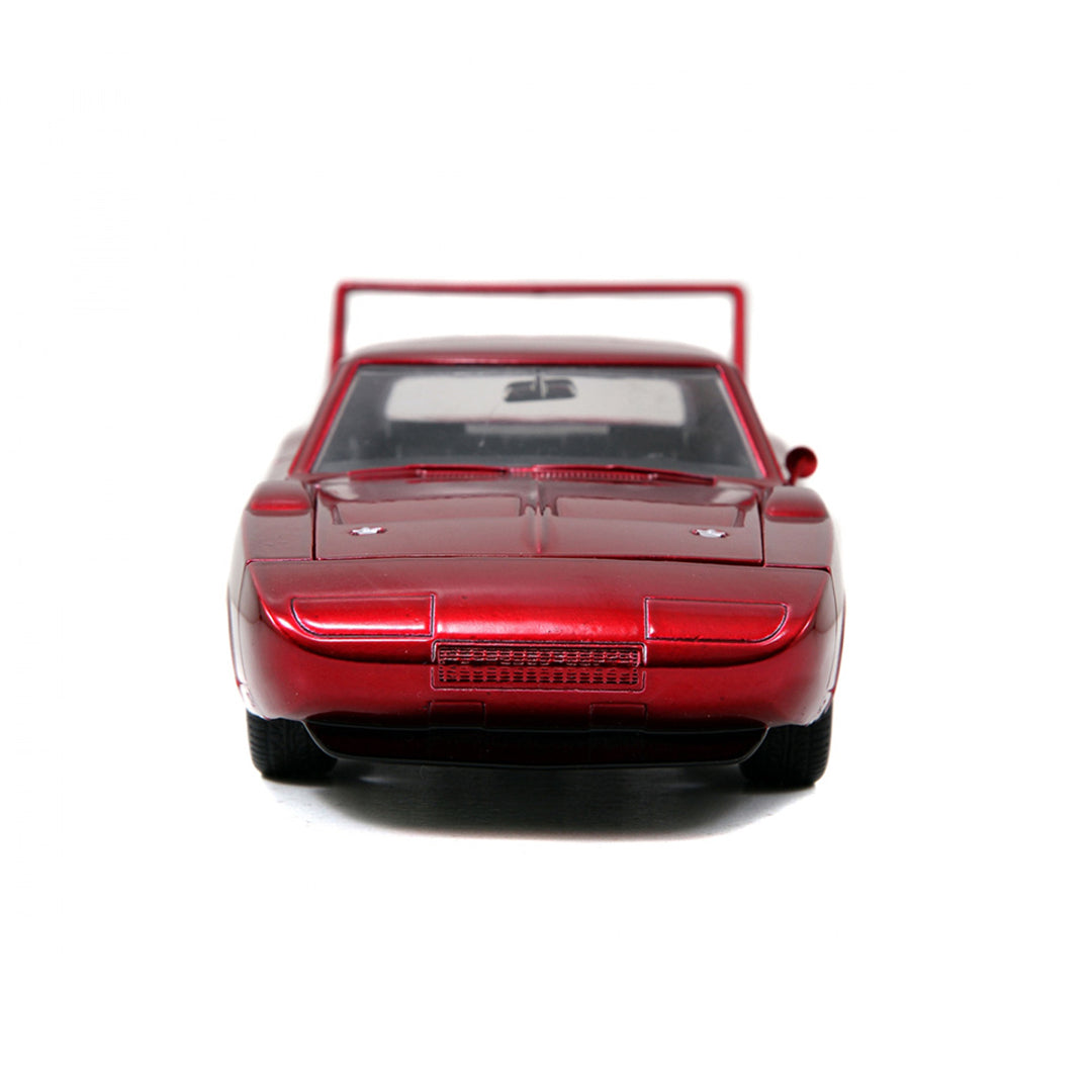 Fast & Furious 1969 Dodge Charger - 1:24 Diecast Model Car (Red) - Toyspry