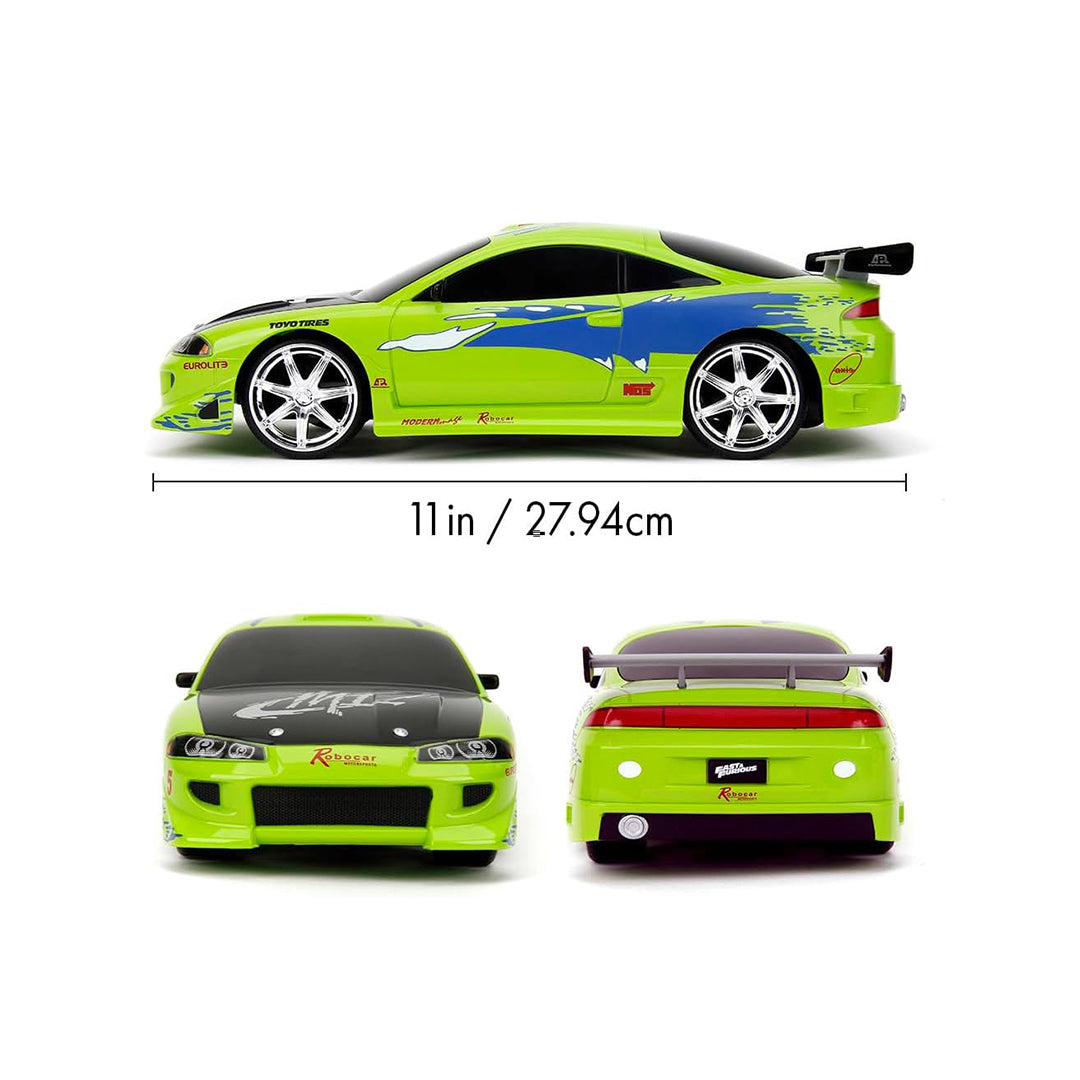 Fast & Furious 1995 Brian's Eclipse - Remote Control Car - Toyspry