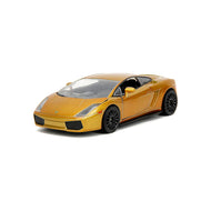 Fast & Furious Lamborghini Gallardo Diecast: 1:24 Gold Model (Fast X)