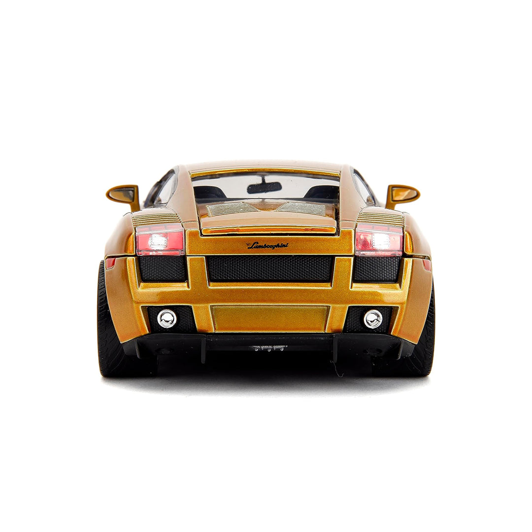 Fast & Furious Lamborghini Gallardo Diecast: 1:24 Gold Model (Fast X)