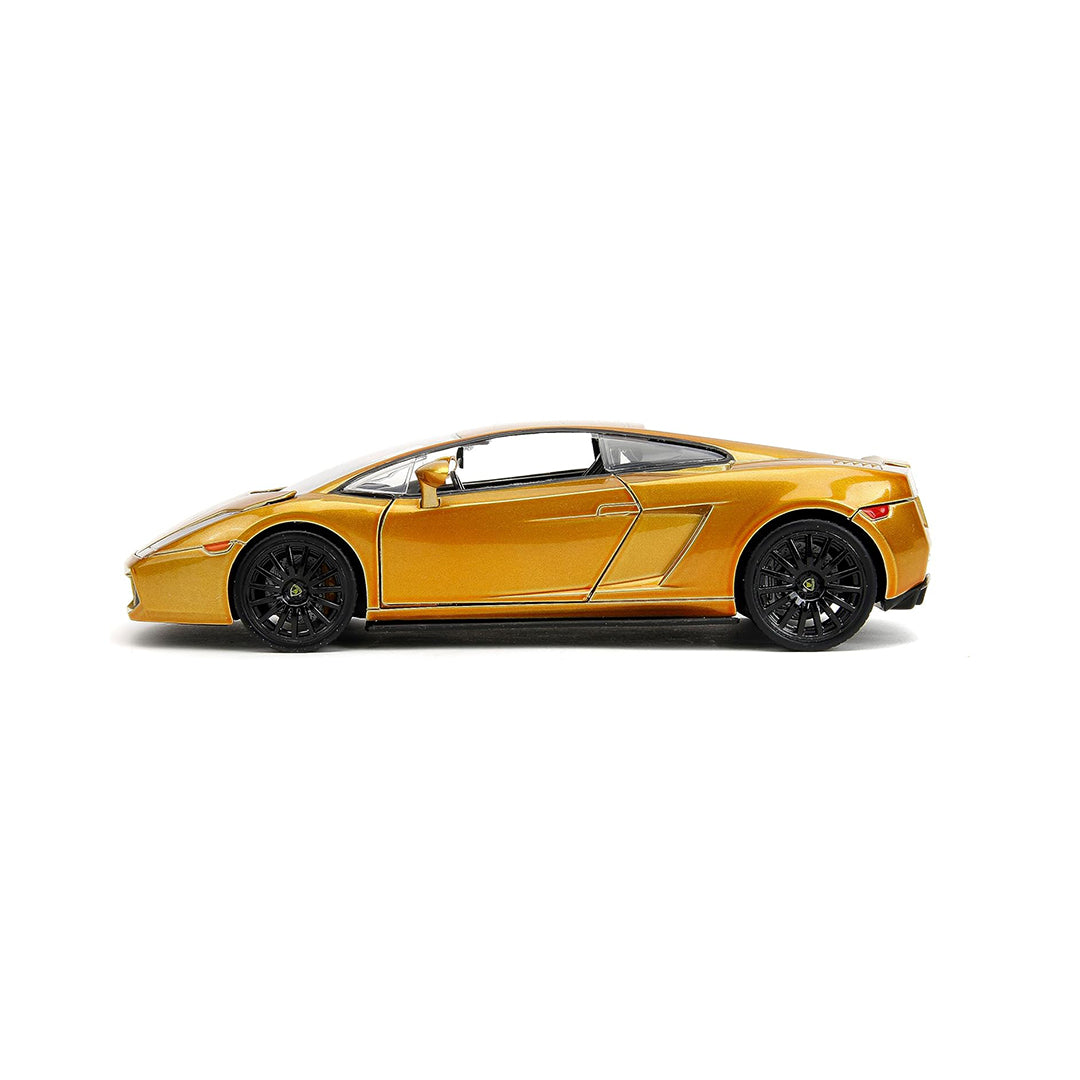 Fast & Furious Lamborghini Gallardo Diecast: 1:24 Gold Model (Fast X)