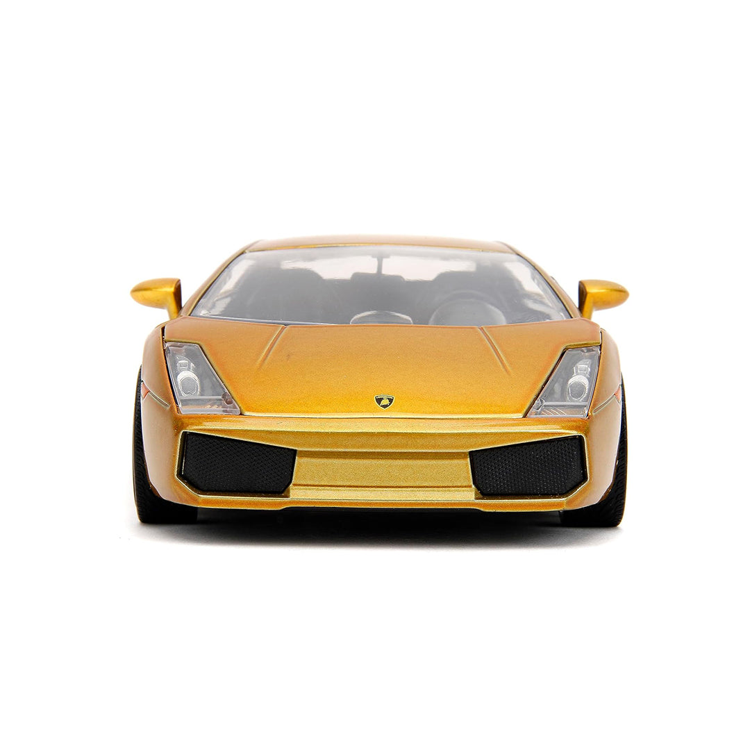 Fast & Furious Lamborghini Gallardo Diecast: 1:24 Gold Model (Fast X)