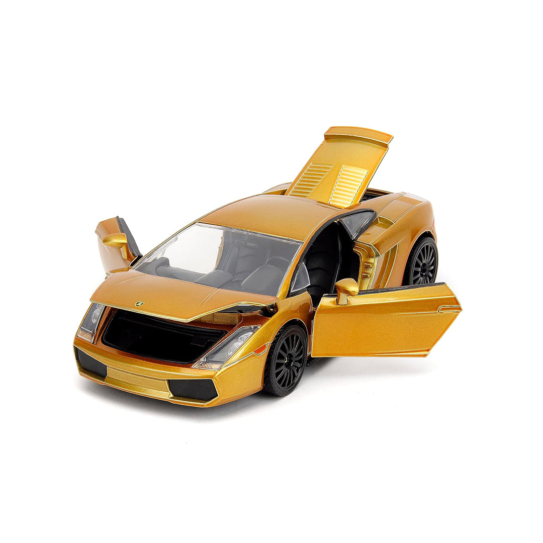 Fast & Furious Lamborghini Gallardo Diecast: 1:24 Gold Model (Fast X)