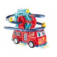 5-in-1 Fire Engine Slide & Ferris Wheel Musical Toy Set