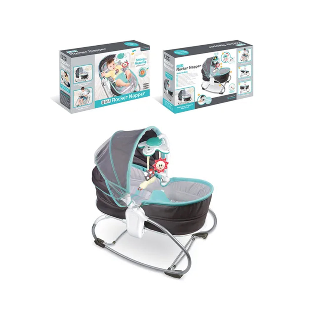 Fitch Baby 3-in-1 Electric Rocker & Versatile Napper - Infant Seat - Toyspry