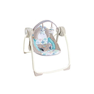 Fitchbaby Electric Portable Baby Swing - Beige - Automatic Baby Bouncer