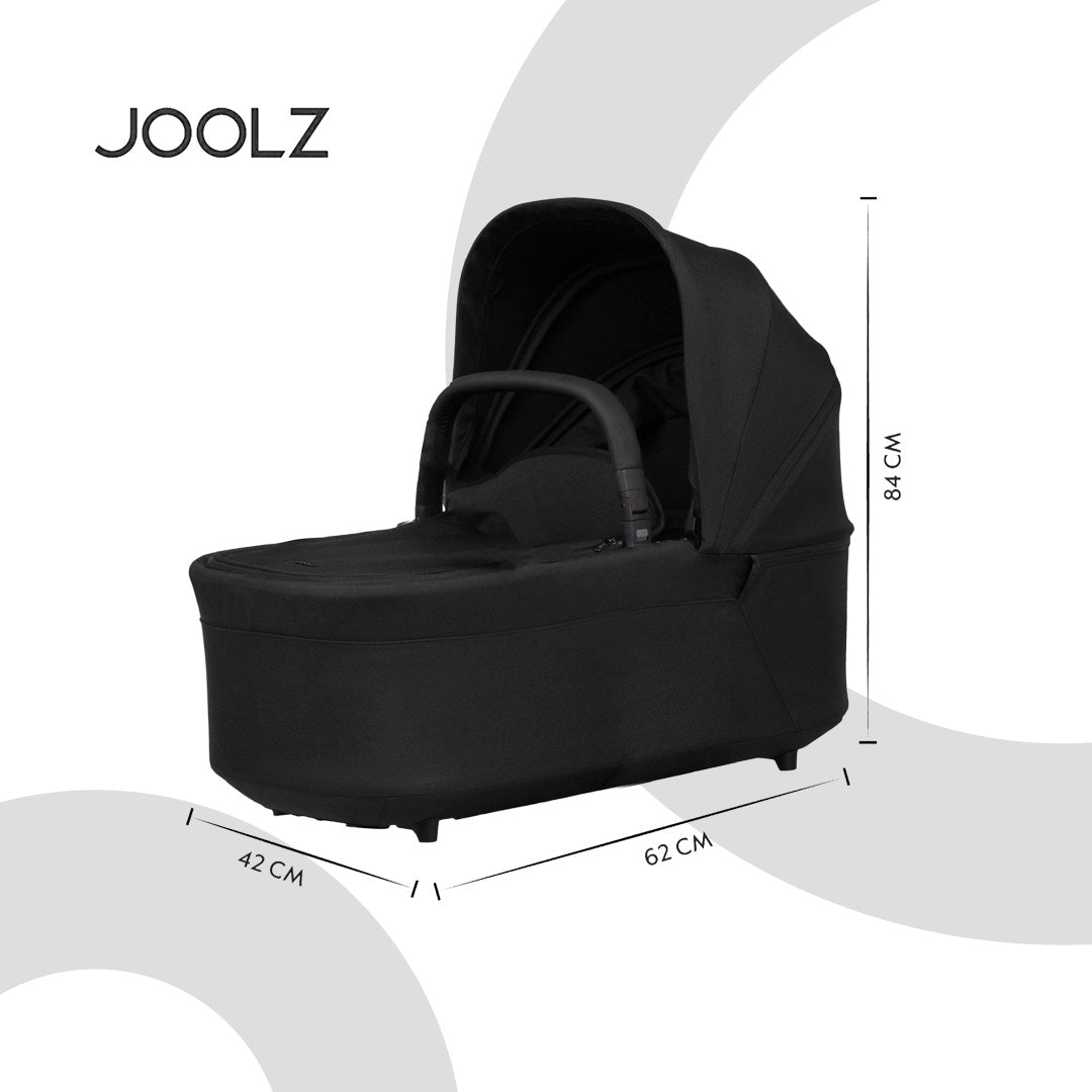 Joolz Hub Carrycot - Newborn Bassinet (Space Black) - Toyspry