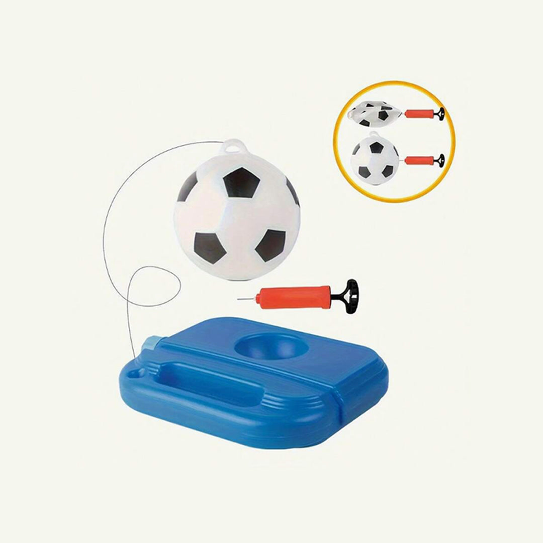 Kids Solo Football Training Set with Ball, Rope & Pump - Toyspry